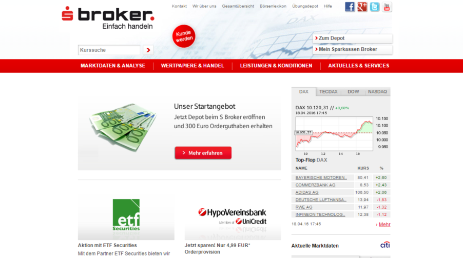 sbroker home